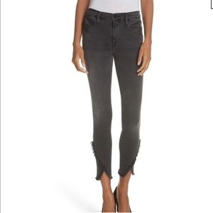 Frame Denim Women's Skinny Jeans in Charcoal Gray